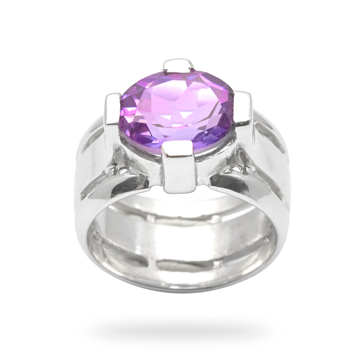 Silver Ring amethyste Annabella